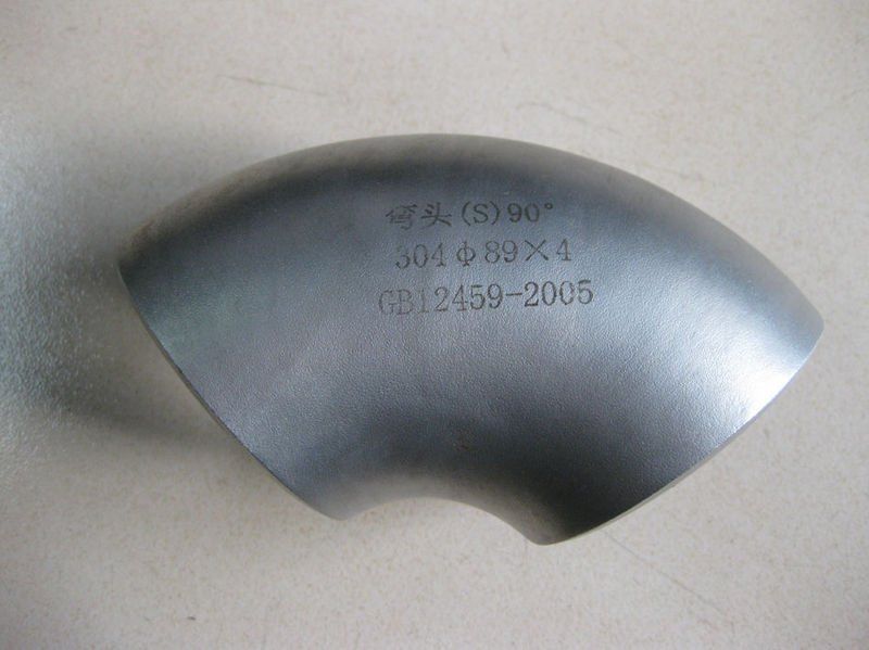 Stainless steel elbow